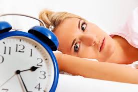 Woman can't sleep