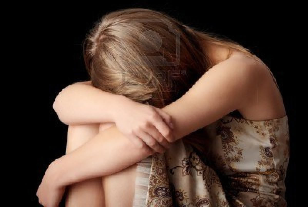 Woman with Depression