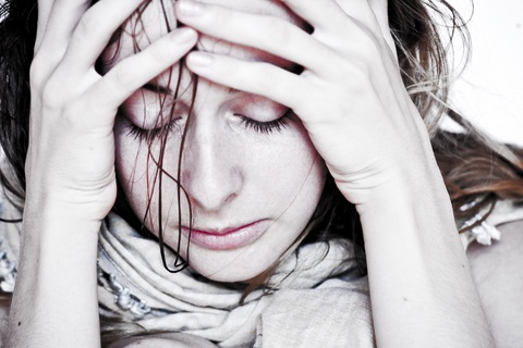 Woman Suffering from Anxiety
